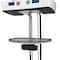 Bestar Universel Dual Monitor Arm with Pistons, White AK-MA01D-17 - alternate 4